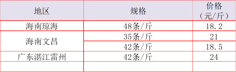 虾价格最新行情解析