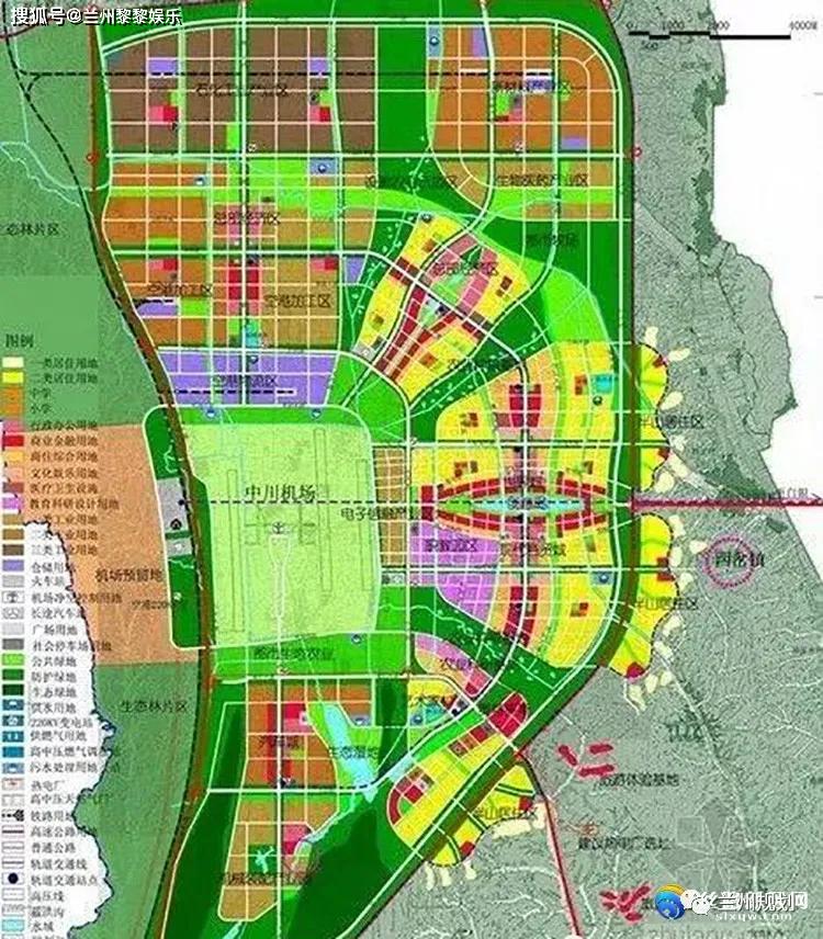 兰州新区未来蓝图规划图揭晓，塑造未来城市新面貌