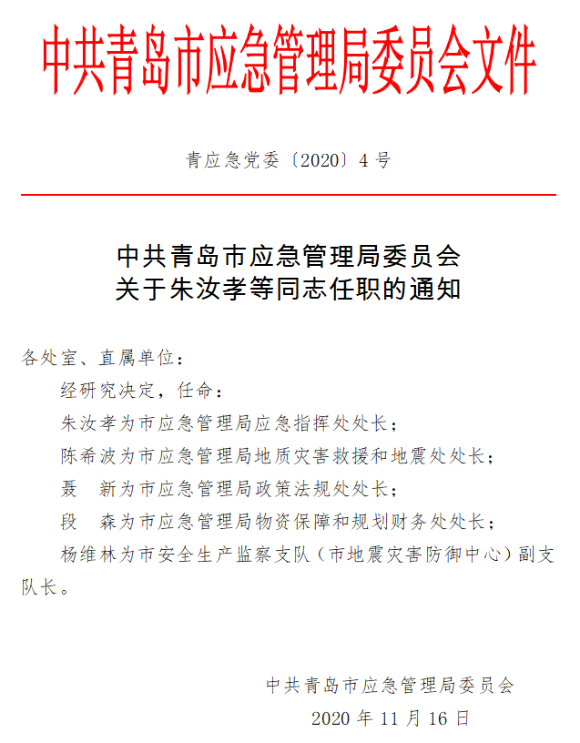 寿县应急管理局人事任命完成，构建稳健应急管理体系