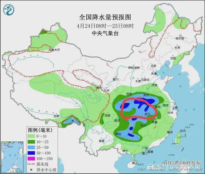 湖北省黄冈市最新天气预报